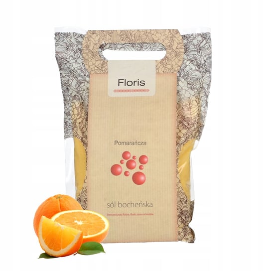 Floris, Bocheńska Sól Kąpielowa, Relaks, Pomarańczowa, 1,2Kg Floris