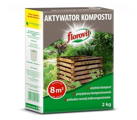 Florovit aktywator kompostu karton 2 kg Inco Florovit