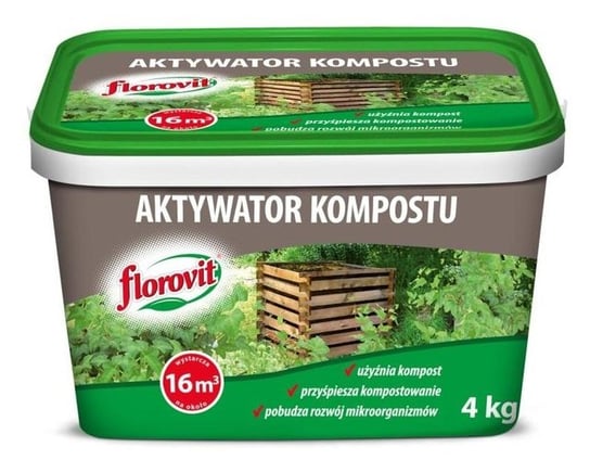 Florovit aktywator kompostu wiadro 4 kg Inco Florovit