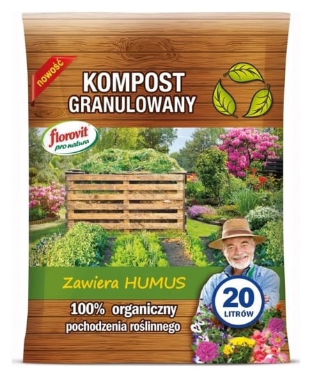 Florovit pro natura kompost granulowany 20 L Inco Florovit