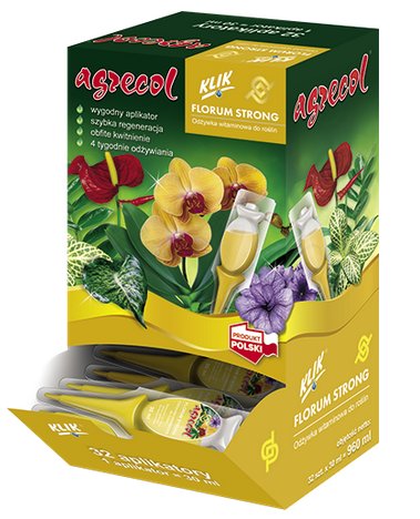 FLORUM Strong odżywka witaminowa 5x30ml a`14 Agrecol