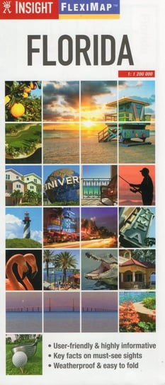 Floryda. Mapa 1:1 200 000 Insight Guides