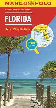 Floryda. Mapa 1:800000 Marco Polo