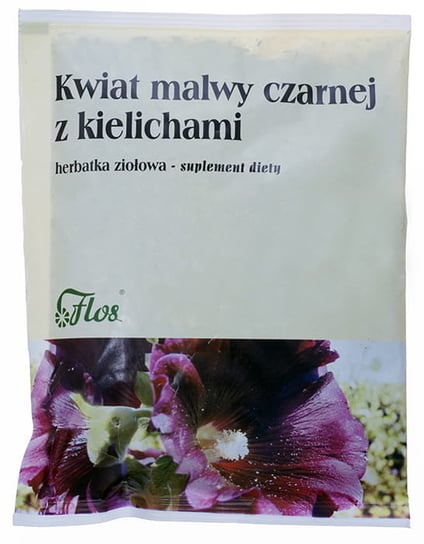 Flos, kwiat malwy czarnej, Suplement diety, 50 g Flos