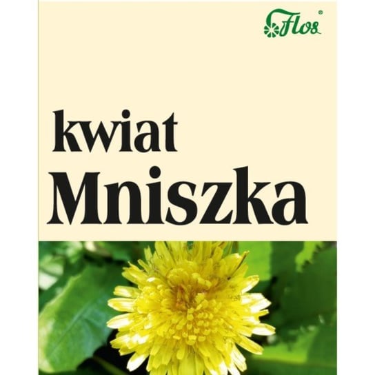 Flos Mniszek Kwiat Suplement diety, 25g Stumyluje Wydzielanie Żółci Flos
