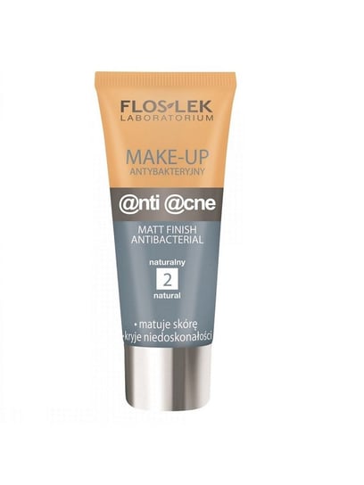 Floslek, Anti Acne, Makeup antybakteryjny, naturalny (2), 30 ml Floslek