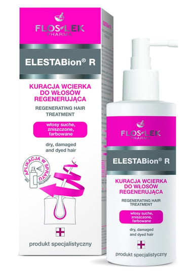 Floslek Elestabion R, regenerująca wcierka do włosów, 100 ml Floslek