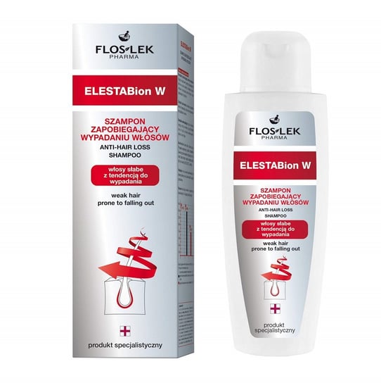 Floslek, ElestaBion W, szampon zapobiegający wypadaniu włosów, 200 ml FLOS-LEK