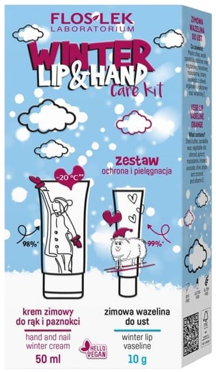 Floslek Oh Winter Lip&Hand Kit Ochrona I Pielęgnacja Wazelina + Krem Do Rąk, Floslek Inny producent