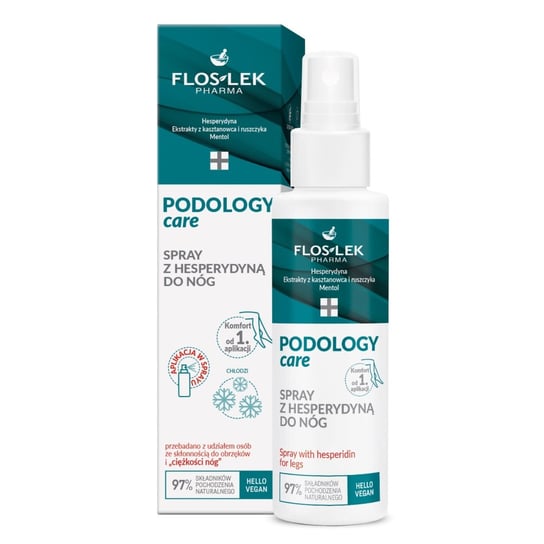 Floslek Podology Care spray z hesperydyną do nóg 100ml Floslek