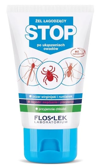 Floslek, Stop, żel łagodzący po ukąszeniach owadów, 50 ml Floslek