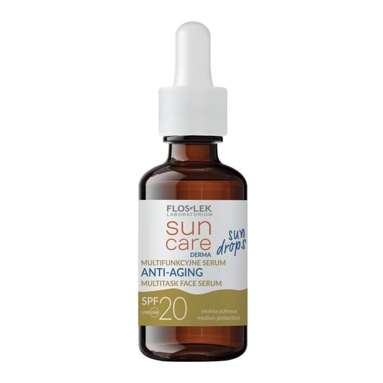 Floslek, Sun Care Derma, Multifunkcyjne serum do twarzy SPF20, 30 ml Floslek