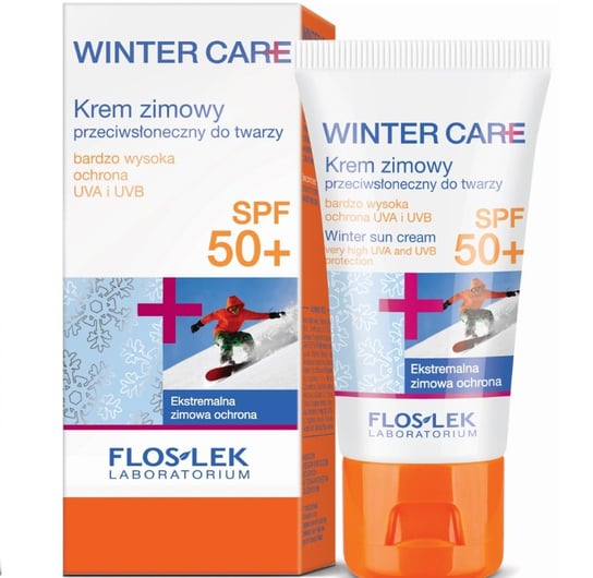 Floslek, Winter Care, krem zimowy przeciwsłoneczny, SPF 50+, 30 ml FLOS-LEK