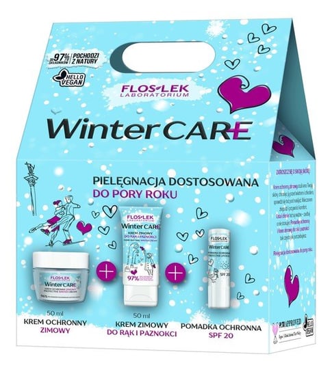 FlosLek, Winter Care, Zestaw kosmetyków do pielęgnacji, 3 szt. Floslek