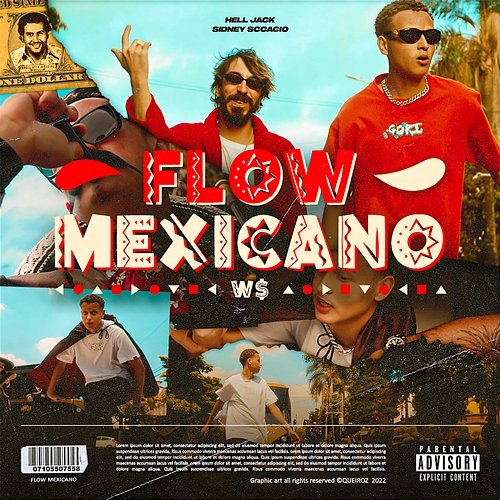 Flow Mexicano W$, Hell Jack feat. Sidney Scaccio