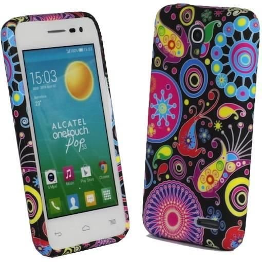 Flower Alcatel Pop S3 Kolorowy Wzór Meduza Bestphone