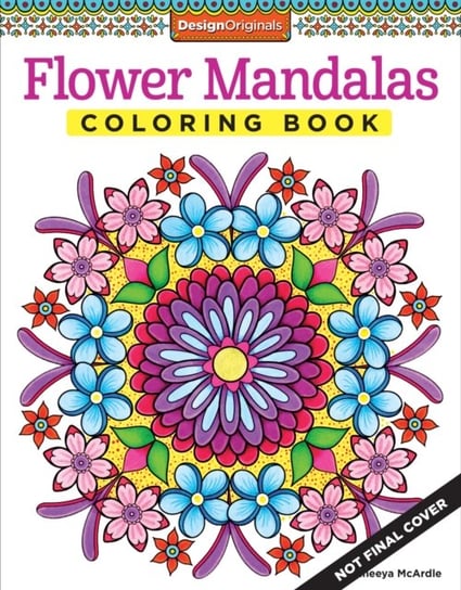 Flower Mandalas Coloring Book McArdle Thaneeya