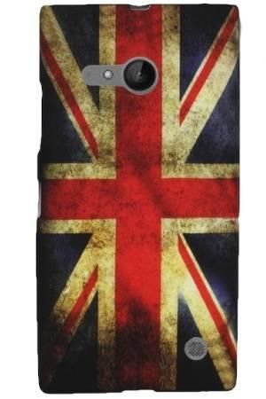 Flower Nokia Lumia 730/735 Flaga Uk Vintage Bestphone