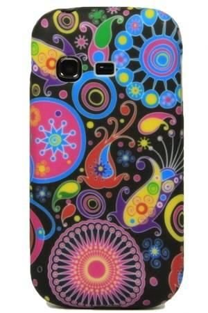 Flower Samsung Galaxy Chat Kolorowy Wzór Meduza Bestphone