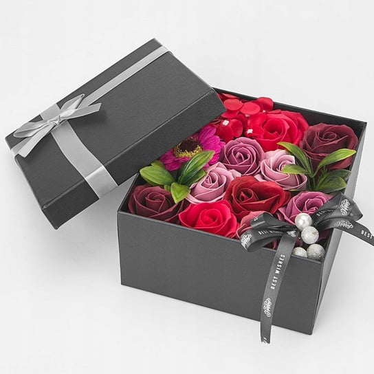 Flowerbox Mydlane Pachnące Róże W Ozdobnym Pudełku Inny producent
