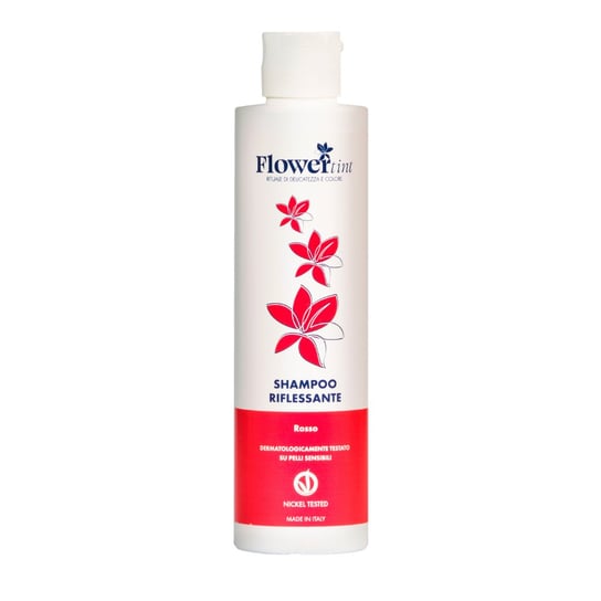 FlowerTint, Szampon koloryzujący do włosów ożywiający kolor, czerwony, 150ml FlowerTint