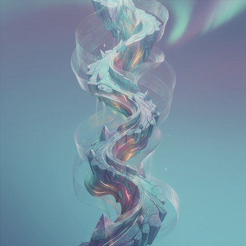 Flowing Glacier Albin De Vaal
