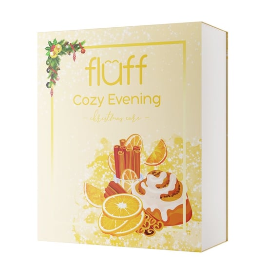 Fluff, Cozy Evening, Zestaw kosmetyków do pielęgnacji, 2 szt. Fluff
