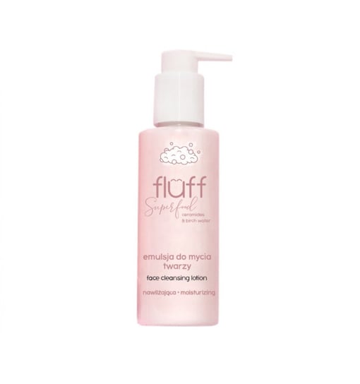 Fluff, Superfood, emulsja do twarzy nawilżająca, woda brzozowa, 150 ml Fluff