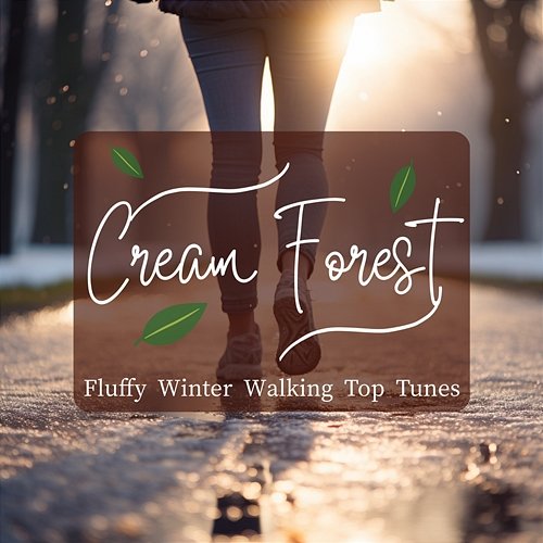 Fluffy Winter Walking Top Tunes Cream Forest