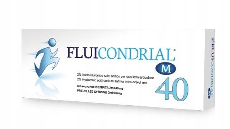 Fluicondrial, Kwas hialuronowy M 40 mg 2%, 2 ml REGIS