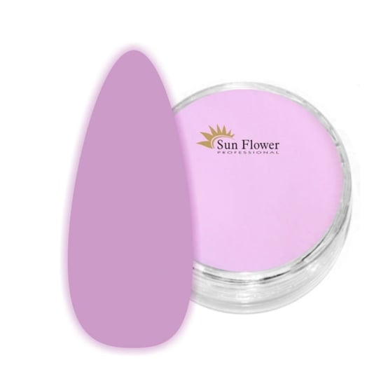 Fluo Effect Puder Akrylowy 2g - Świecący W Ciemności - Light Pink SUNFLOWER
