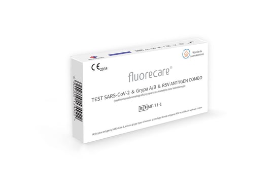 Fluorecare, Test Grypa A+B/COVID-19/RSV Combo Ag Fluorecare