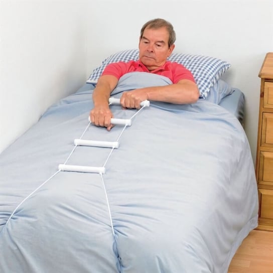 Fluorescencyjna drabinka łóżkowa, pomoc przy wstawaniu - QMED MDH