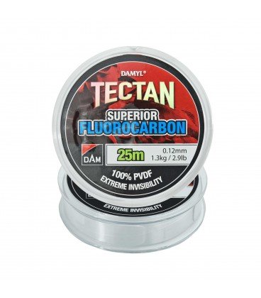 Fluorocarbon DAM Tectan Superior 25m 0,12 mm D.A.M.