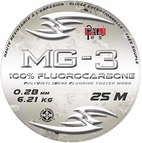 Fluorocarbon Japonia 100% Mg-3 25M 0,28Mm 6,2Kg Suissex-inc