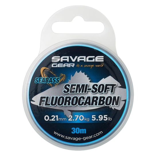 Fluorocarbon Savage Gear Semi-Soft Seabass Savage Gear