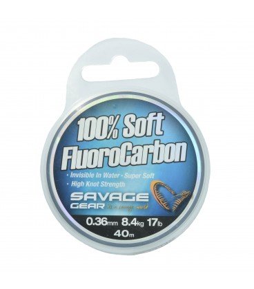 FLUOROCARBON SAVAGE GEAR SOFT 0,36 mm Savage Gear