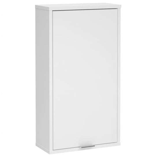 FMD Wisząca szafka łazienkowa, 36,8x17,1x67,3 cm, biała FMD