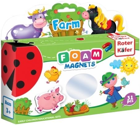 Foam Magnets: Farm (edycja mi gra planszowa Roter Kafer Roter Kafer
