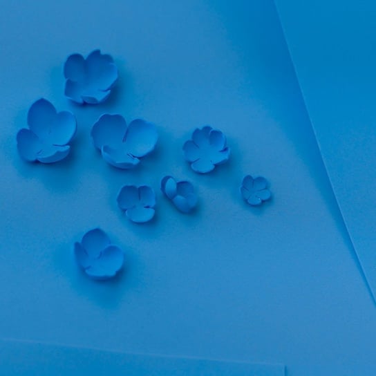 FOAMIRAN pianka do tworzenia kwiatów 60x70cm - 167 niebieski Inna marka