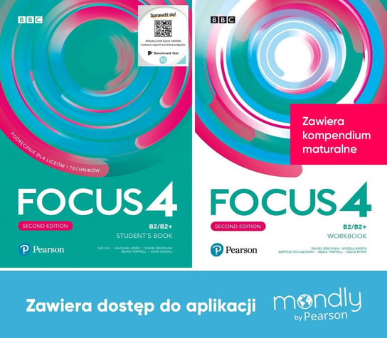 Focus Second Edition 4. Podręcznik + Zeszyt ćwiczeń + dostęp Mondly Opracowanie zbiorowe