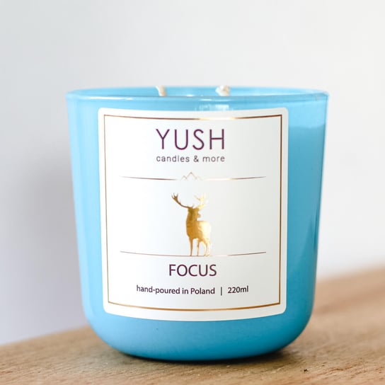 Focus – Świeca Sojowa Golden Yush