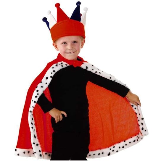 Folat, strój dla dzieci Peleryna Króla, rozmiar uniwersalny Folat