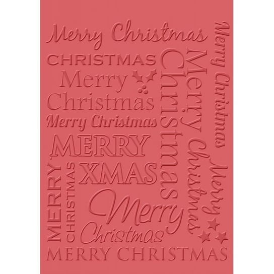 Folder do embossingu, Merry Christmas Knorr Prandel