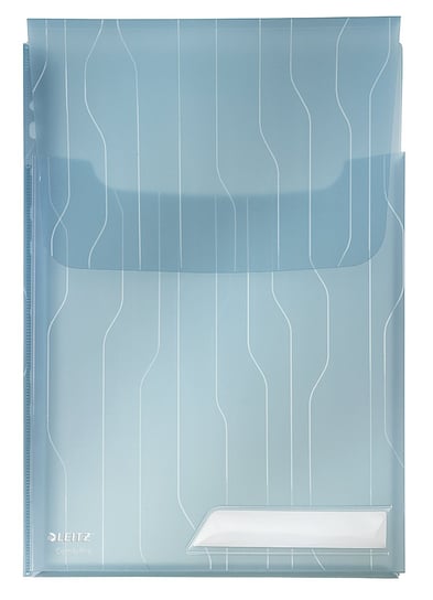 Folder Poszerzany Leitz Combifile A4 Niebieski Transparentny 200 µm Leitz