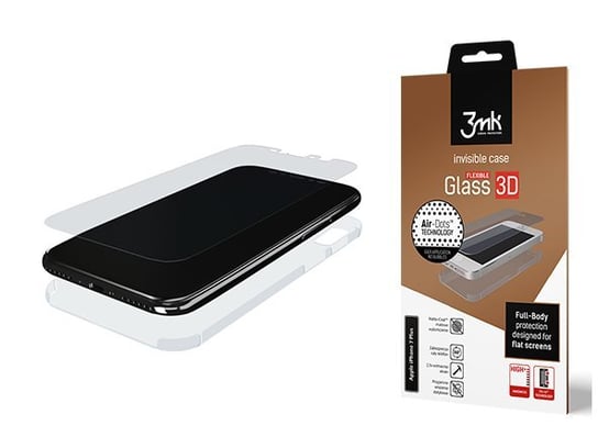 Folia 3Mk Arc 3D Do Iphone X Cały Ekran+Tył+Boki 3MK