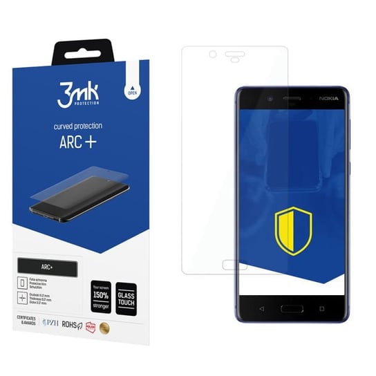 Folia 3mk na cały ekran do Nokia 8 ARC+ 3MK