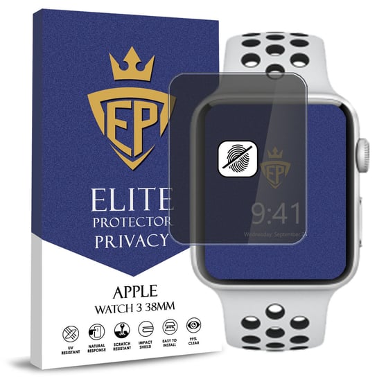 FOLIA 5D PRYWATYZUJĄCA SZKŁO ANTI-SPY DO APPLE WATCH 3 38MM CAŁY EKRAN Apple