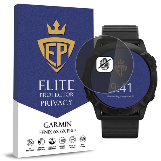 FOLIA 5D PRYWATYZUJĄCA SZKŁO ANTI-SPY DO GARMIN FENIX 6X 6X PRO CAŁY EKRAN Garmin