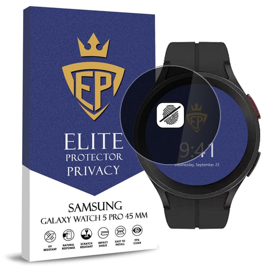 FOLIA 5D PRYWATYZUJĄCA SZKŁO ANTI-SPY DO SAMSUNG GALAXY WATCH 5 PRO 45 MM Samsung